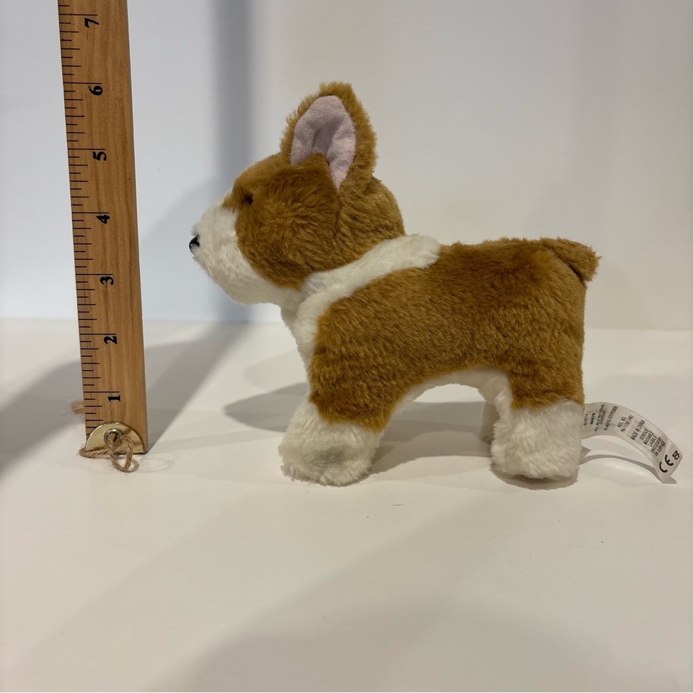 American Girl Brown and White Plush corgi Dog